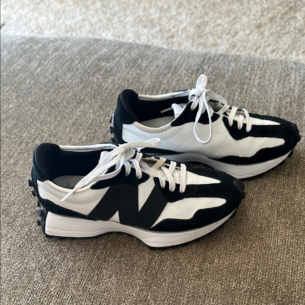 New Balance Black and White Sneakers